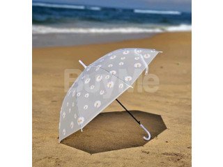 WHITE DAYSI FLOWER UMBRELLA