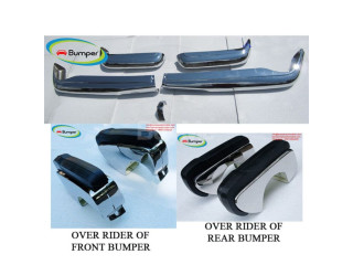 MERCEDES PAGODE W113 BUMPERS WITH OVER RIDERS