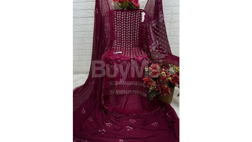 georgette-embroidered-dress-purple-big-0