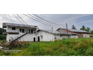 හාල් මෝලක් / ස්ටෝරුවක් සමග ඉඩම විකිණීමට ඇත
