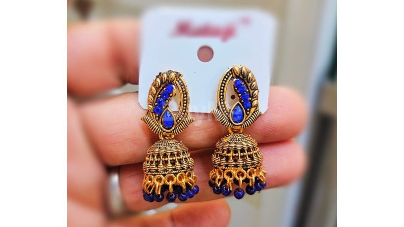 stone-studded-jumki-earrings-blue-big-0