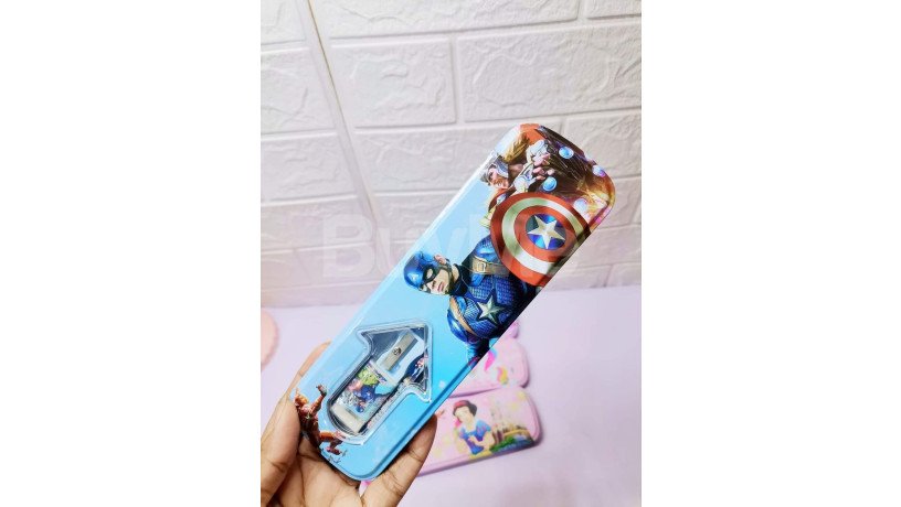 pencil-box-with-eraser-pencil-and-sharpen-avenger-superhero-design-big-0