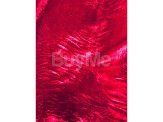 VELVET MATERIAL RED