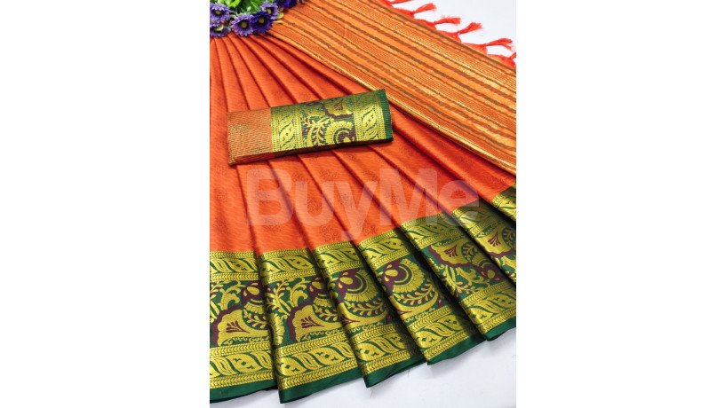 soft-south-silk-saree-orange-big-0