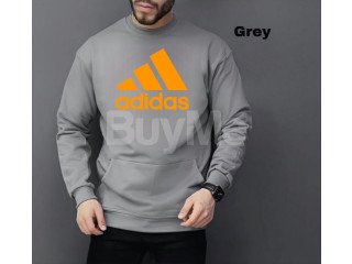 PREMIUM QUALITY WINTER SWEATSHIRT - GREY