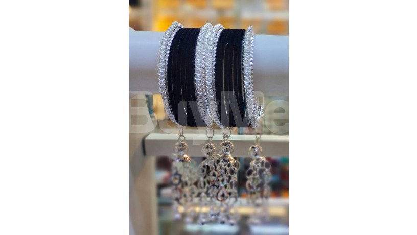 black-velvet-bangles-with-tassels-bangles-big-0