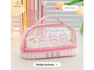 BUNNY PINK PENCIL POUCH