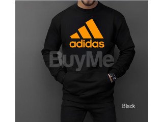 PREMIUM QUALITY WINTER SWEATSHIRT - BLACK