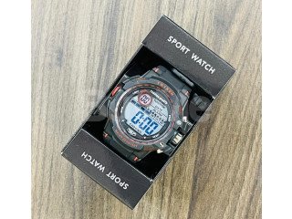 TAIXUN DIGITAL WATCH BLACK & ORANGE