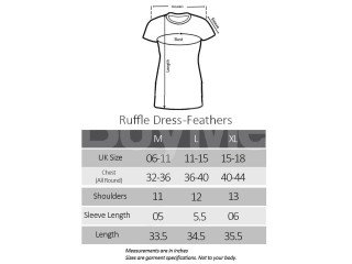 RUFFLE DRESS