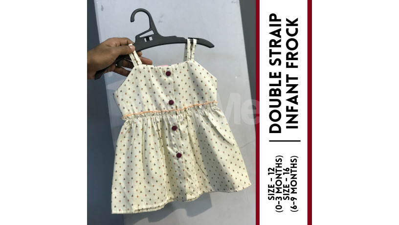 double-straip-infant-frock-yellow-big-0