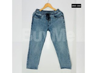 DENIM TROUSER- LIGHT BLUE