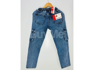 DENIM TROUSER - DOUBLE POCKET