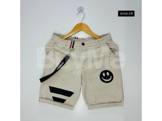 TWILL COTTON SHORT - WHITE