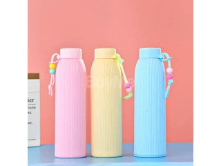 CUSTOM 300ML DOUBLE WALL CREATIVE GLASS WATER BOTTLE