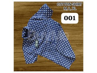 COTTON SHIRT - BLUE