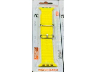 ULTRA SMART WATCH RUBBER STRAP - YELLOW