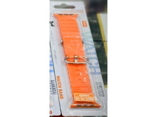 ULTRA SMART WATCH RUBBER STRAP - ORANGE