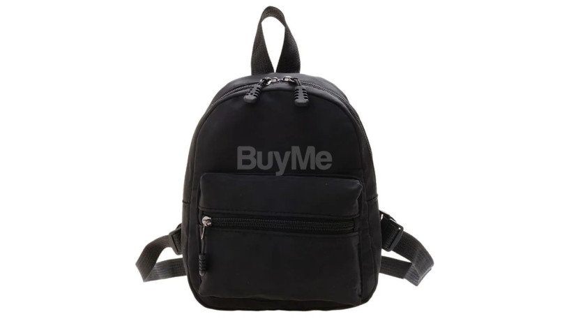 girls-shiny-waterproof-mini-backpack-black-colour-big-0