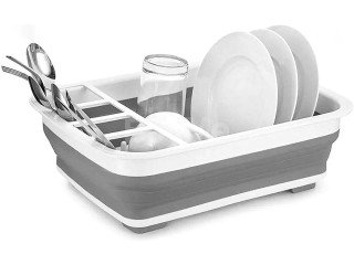 COLLAPSIBLE DISH DRYING RACK