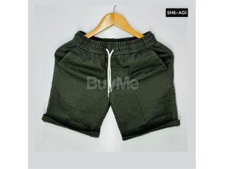 MENS PATCH SHORT - GREY