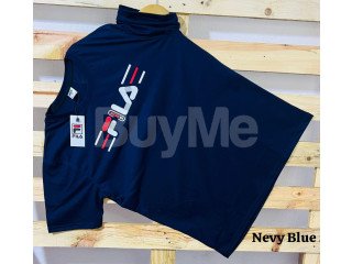 CREW NECK T SHIRT - DARK BLUE COLOUR