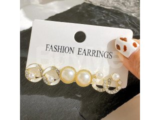 6 PCS EARRING SET