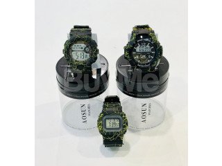 AOSUN DIGITAL RUBBER STRAP WATCH FOR MENS