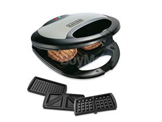 3 IN 1 SANDWICH GRILL AND WAFFLE MAKER