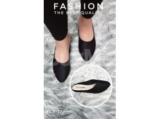 LADIES HALF SHOE - BLACK