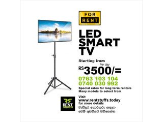 LED SMART TV FOR RENT