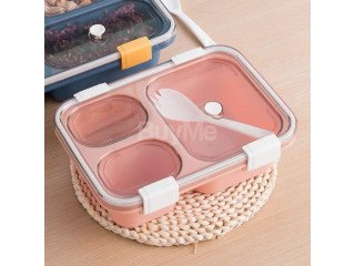 3 COMPARTMENT LUNCH BOX