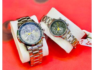 COUPLES WATCH - SILVER