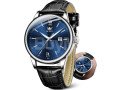 olevs-date-fashion-leather-strap-watch-for-mens-black-with-blue-small-0