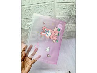 RABBIT DESIGN A5 SIZE ZIP LOCK BAG