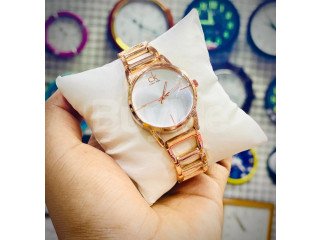 CK CALVIN KLEIN STEEL WATCH FOR LADIES - ROSE GOLD