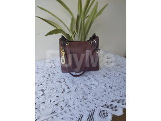 HAND BAG - BROWN COLOUR