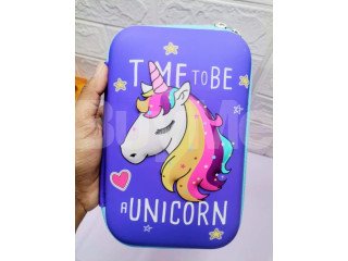 UNICORN PURPLE 3D PENCIL CASE