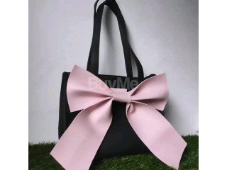 HANDBAG DESIGN WITH BOW FOR LADIES