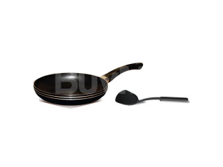 VESTA NON STICK FRY PAN WITH NYLON SPOON