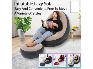 AIR SOFA WITH FOOT REST