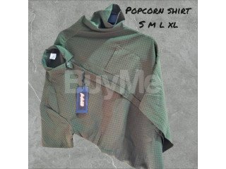 MEN'S POPCORN SHIRT - GREEN