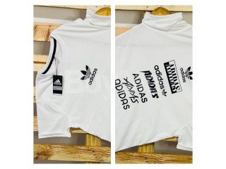 DOUBLE SIDE PRINT CREW NECK TSHIRT - WHITE