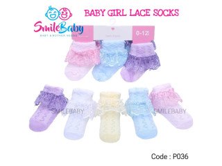 BABY GIRL LACE SOCKS DESIGN