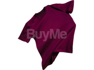 PLAIN COLOR TSHIRT - MAGENTA