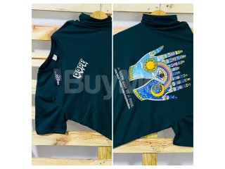 CREW NECK TSHIRT PREMIUM QUALITY - DARK GREEN