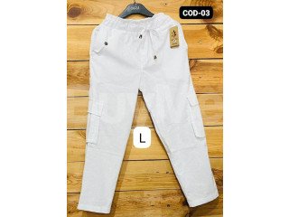 CARGO PANT - WHITE