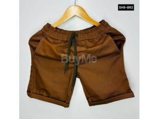 DAZZLING MENS SHORT - MID BROWN