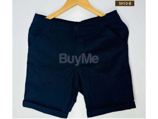 TWILL COTTON SHORT - NAVY BLUE