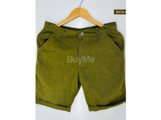 TWILL COTTON SHORT - OLIVE GREEN